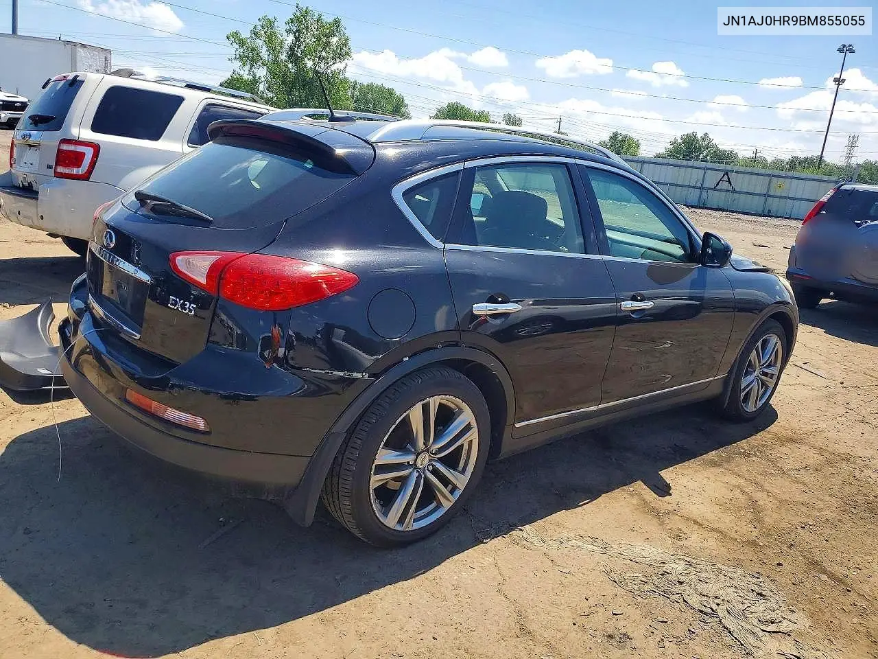 2011 Infi Ex35 VIN: JN1AJ0HR9BM855055 Lot: 52024956