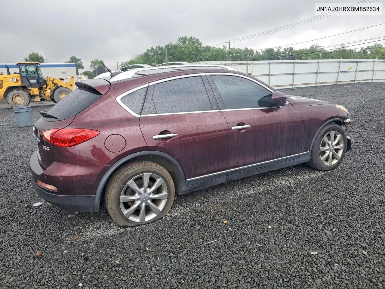 2011 Infiniti Ex35 Base VIN: JN1AJ0HRXBM852634 Lot: 59280386