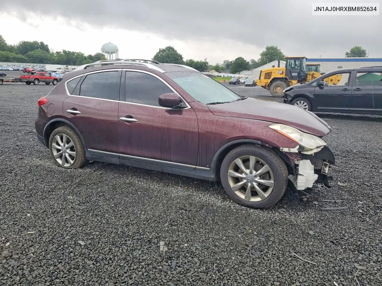 2011 Infiniti Ex35 Base VIN: JN1AJ0HRXBM852634 Lot: 59280386