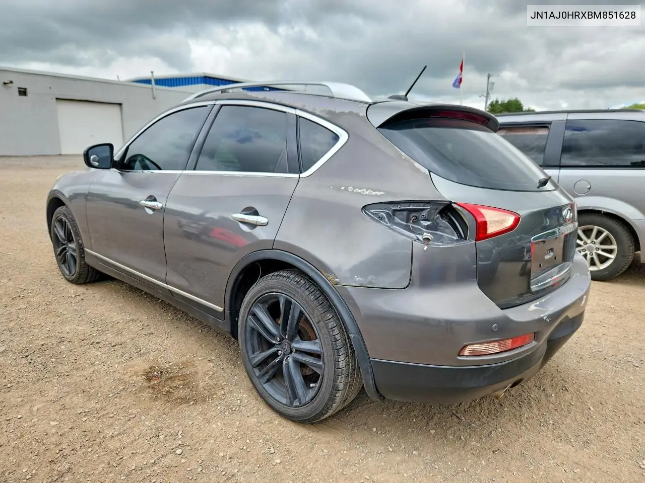 2011 Infiniti Ex35 Base VIN: JN1AJ0HRXBM851628 Lot: 59347426