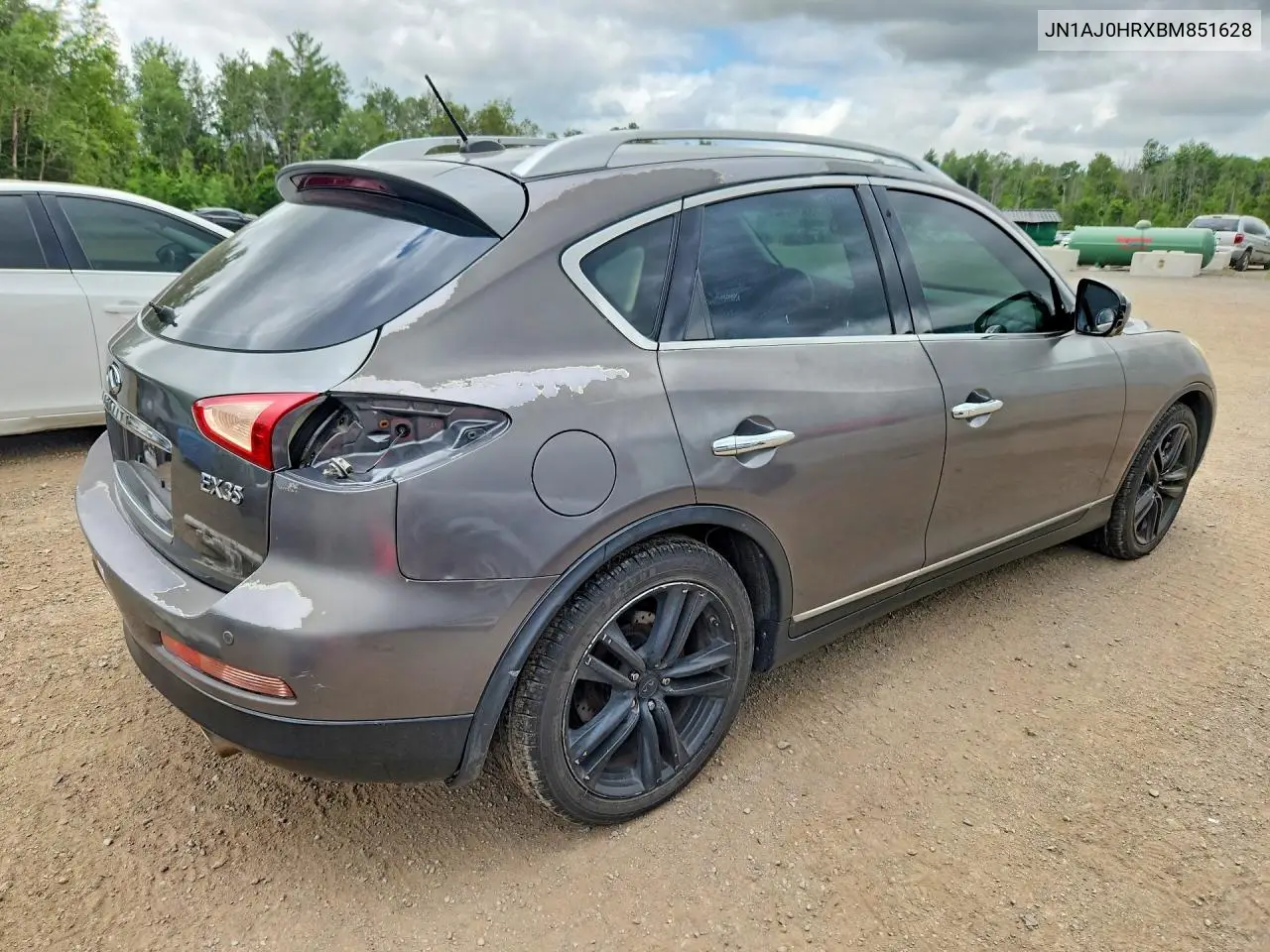 2011 Infiniti Ex35 Base VIN: JN1AJ0HRXBM851628 Lot: 59347426