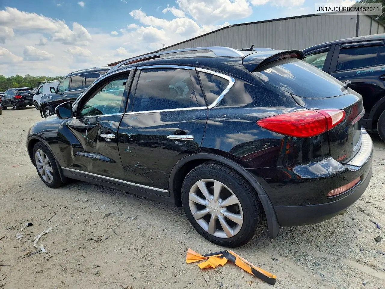 2012 Infiniti Ex35 Base VIN: JN1AJ0HR8CM452041 Lot: 48775206