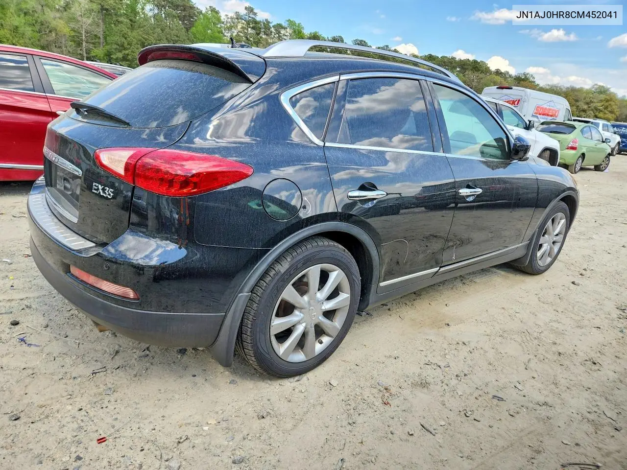2012 Infiniti Ex35 Base VIN: JN1AJ0HR8CM452041 Lot: 48775206