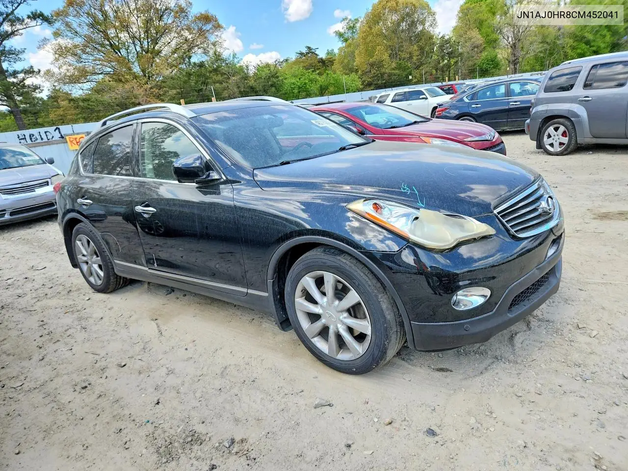 2012 Infiniti Ex35 Base VIN: JN1AJ0HR8CM452041 Lot: 48775206