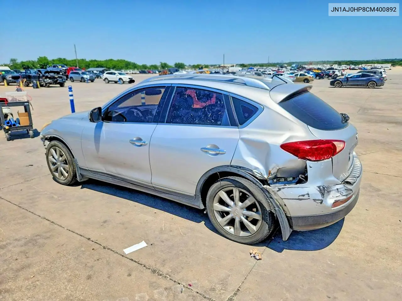 2012 Infiniti Ex35 Base VIN: JN1AJ0HP8CM400892 Lot: 53583456