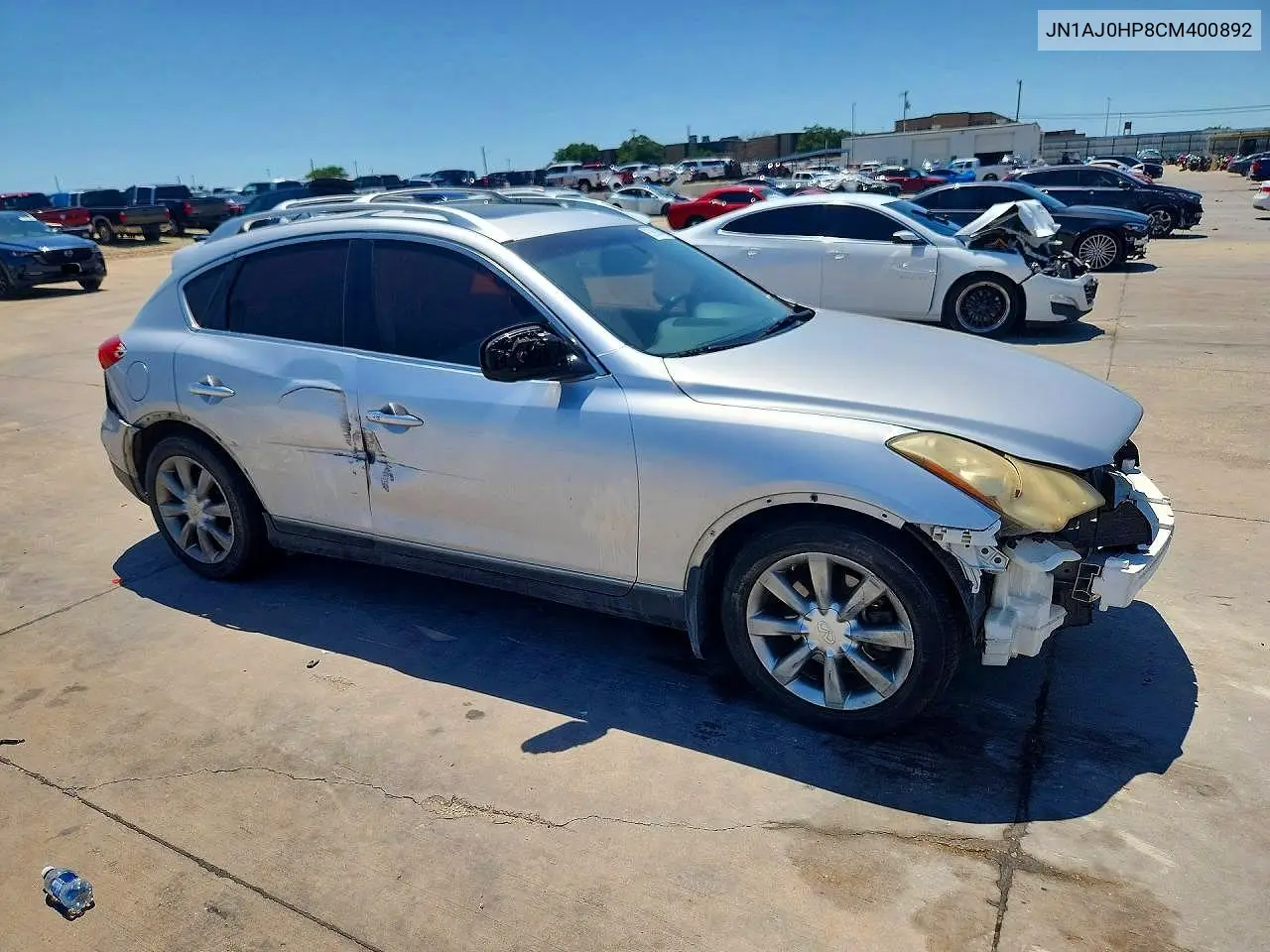 2012 Infiniti Ex35 Base VIN: JN1AJ0HP8CM400892 Lot: 53583456
