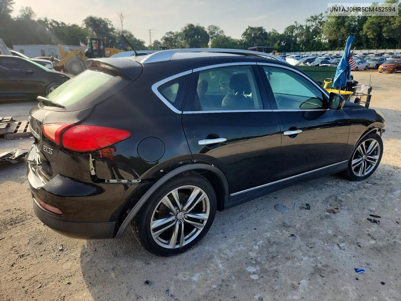 2012 Infiniti Ex35 Base VIN: JN1AJ0HR5CM452594 Lot: 55438056