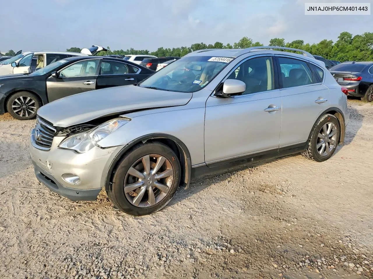 2012 Infiniti Ex35 Base VIN: JN1AJ0HP6CM401443 Lot: 57554416