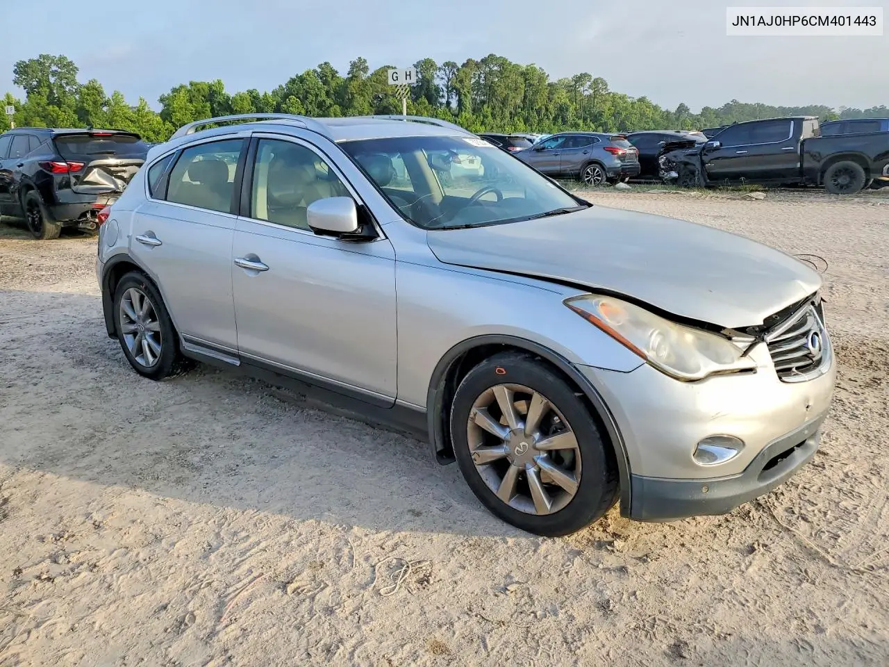2012 Infiniti Ex35 Base VIN: JN1AJ0HP6CM401443 Lot: 57554416