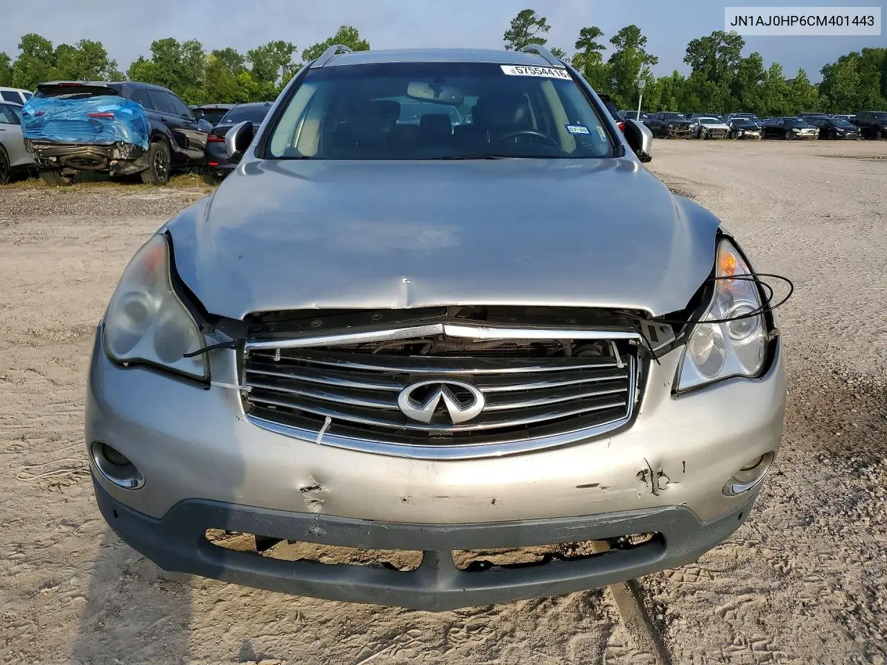 2012 Infiniti Ex35 Base VIN: JN1AJ0HP6CM401443 Lot: 57554416