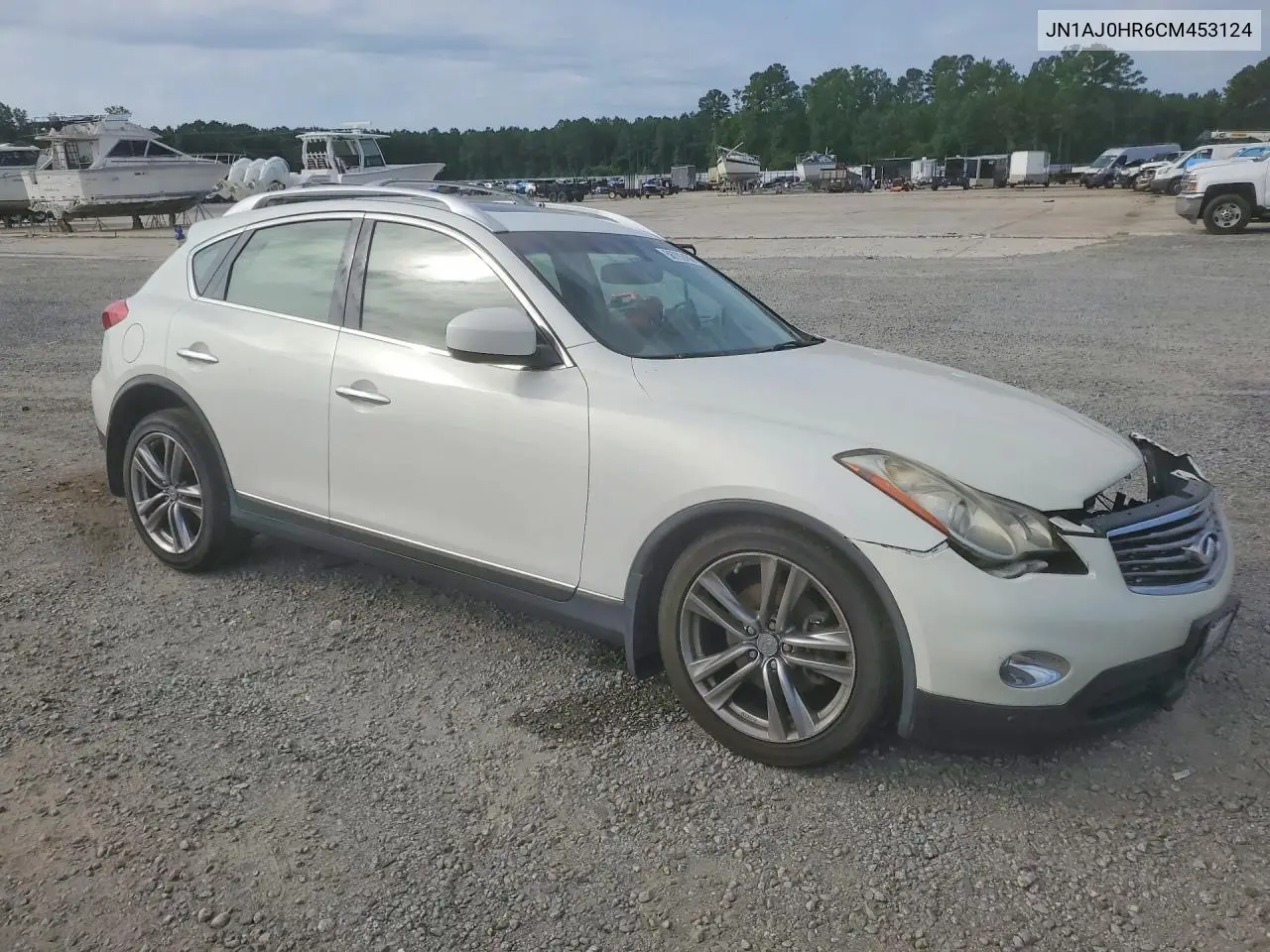 2012 Infiniti Ex35 Base VIN: JN1AJ0HR6CM453124 Lot: 58792456