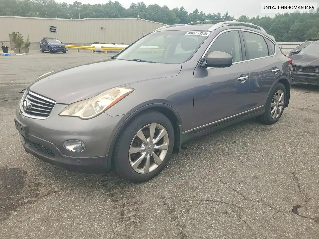 2012 Infiniti Ex35 Base VIN: JN1AJ0HR9CM450489 Lot: 60836326