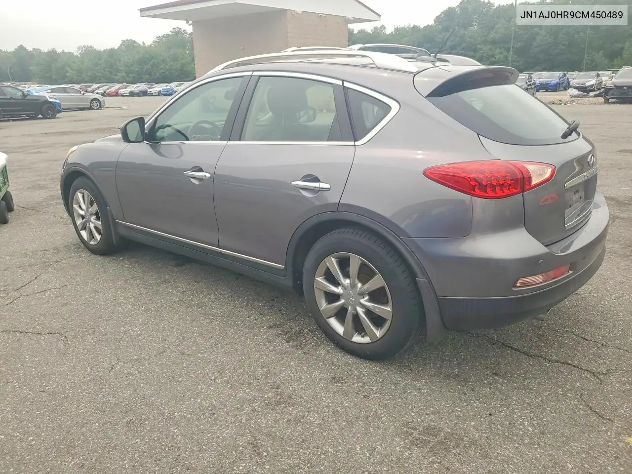 2012 Infiniti Ex35 Base VIN: JN1AJ0HR9CM450489 Lot: 60836326