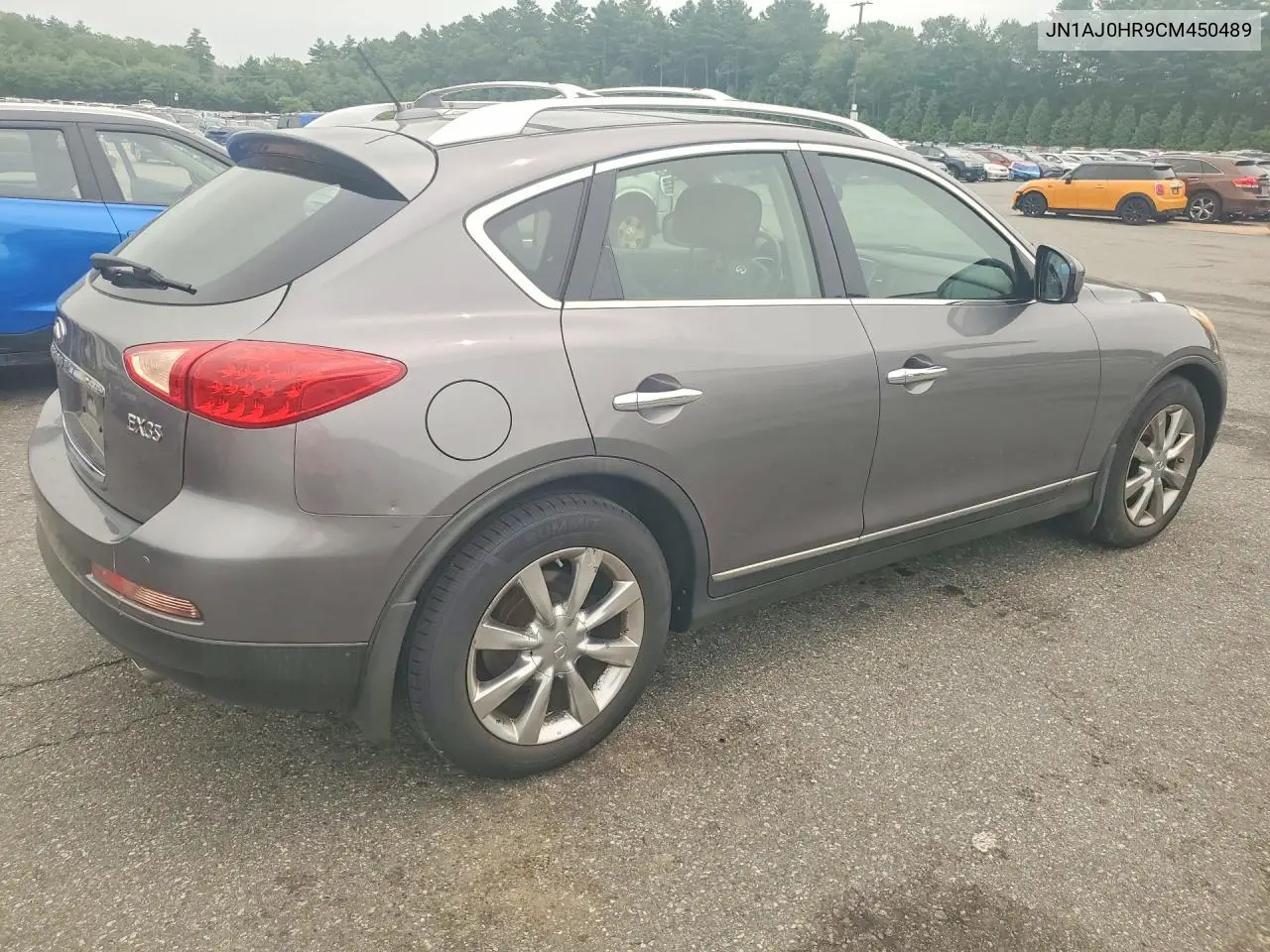2012 Infiniti Ex35 Base VIN: JN1AJ0HR9CM450489 Lot: 60836326