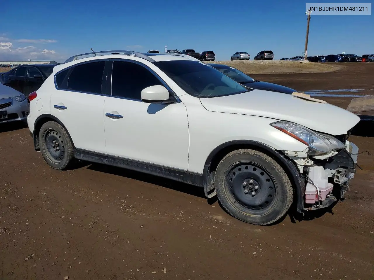 2013 Infiniti Ex37 Base VIN: JN1BJ0HR1DM481211 Lot: 41656086