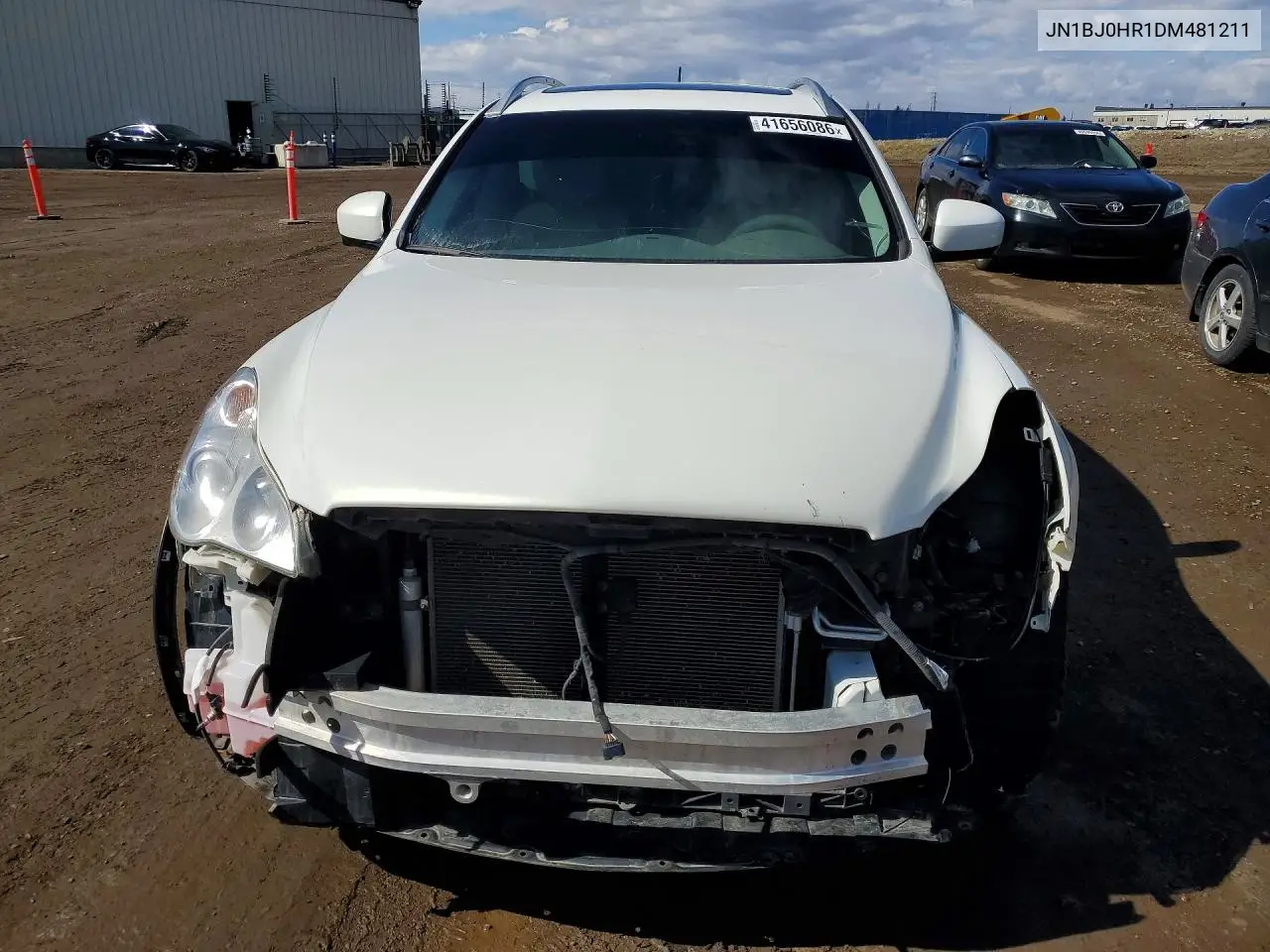 2013 Infiniti Ex37 Base VIN: JN1BJ0HR1DM481211 Lot: 41656086