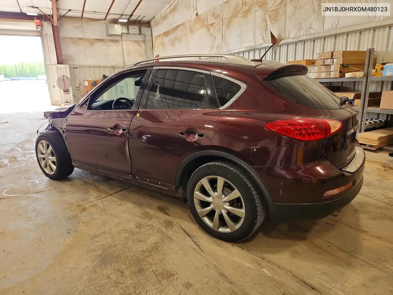 2013 Infiniti Ex37 Base VIN: JN1BJ0HRXDM480123 Lot: 54154796