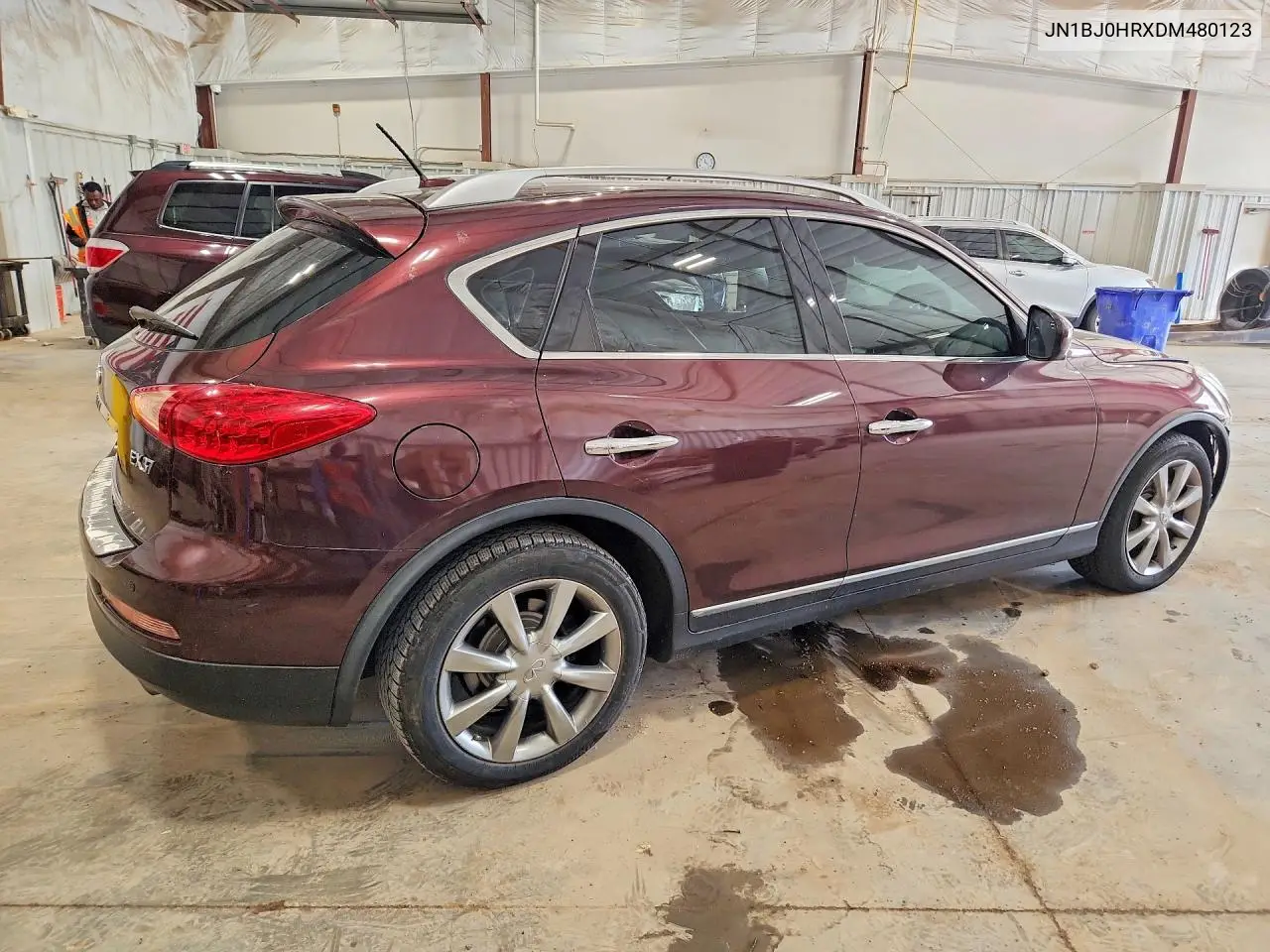 2013 Infiniti Ex37 Base VIN: JN1BJ0HRXDM480123 Lot: 54154796