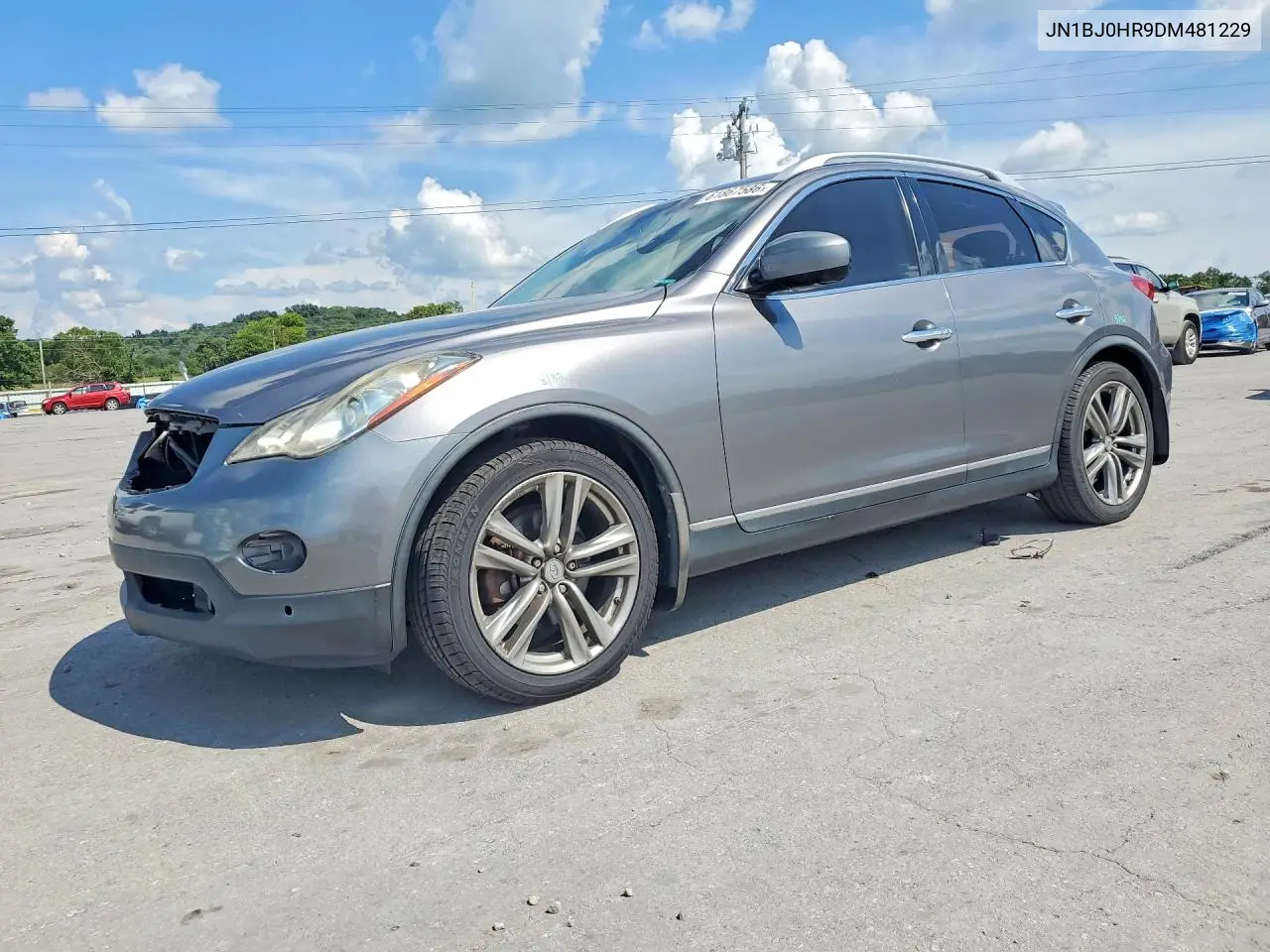 2013 Infiniti Ex37 Base VIN: JN1BJ0HR9DM481229 Lot: 61867586