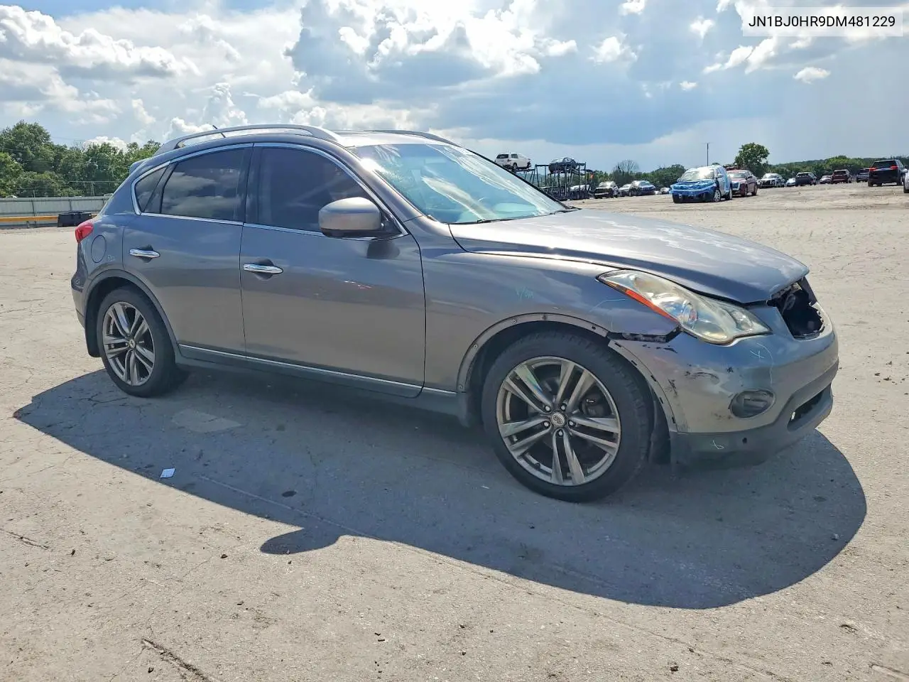 2013 Infiniti Ex37 Base VIN: JN1BJ0HR9DM481229 Lot: 61867586