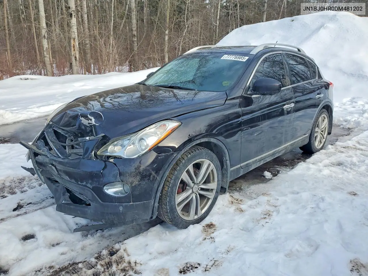 JN1BJ0HR0DM481202 2013 Infiniti Ex37 Base