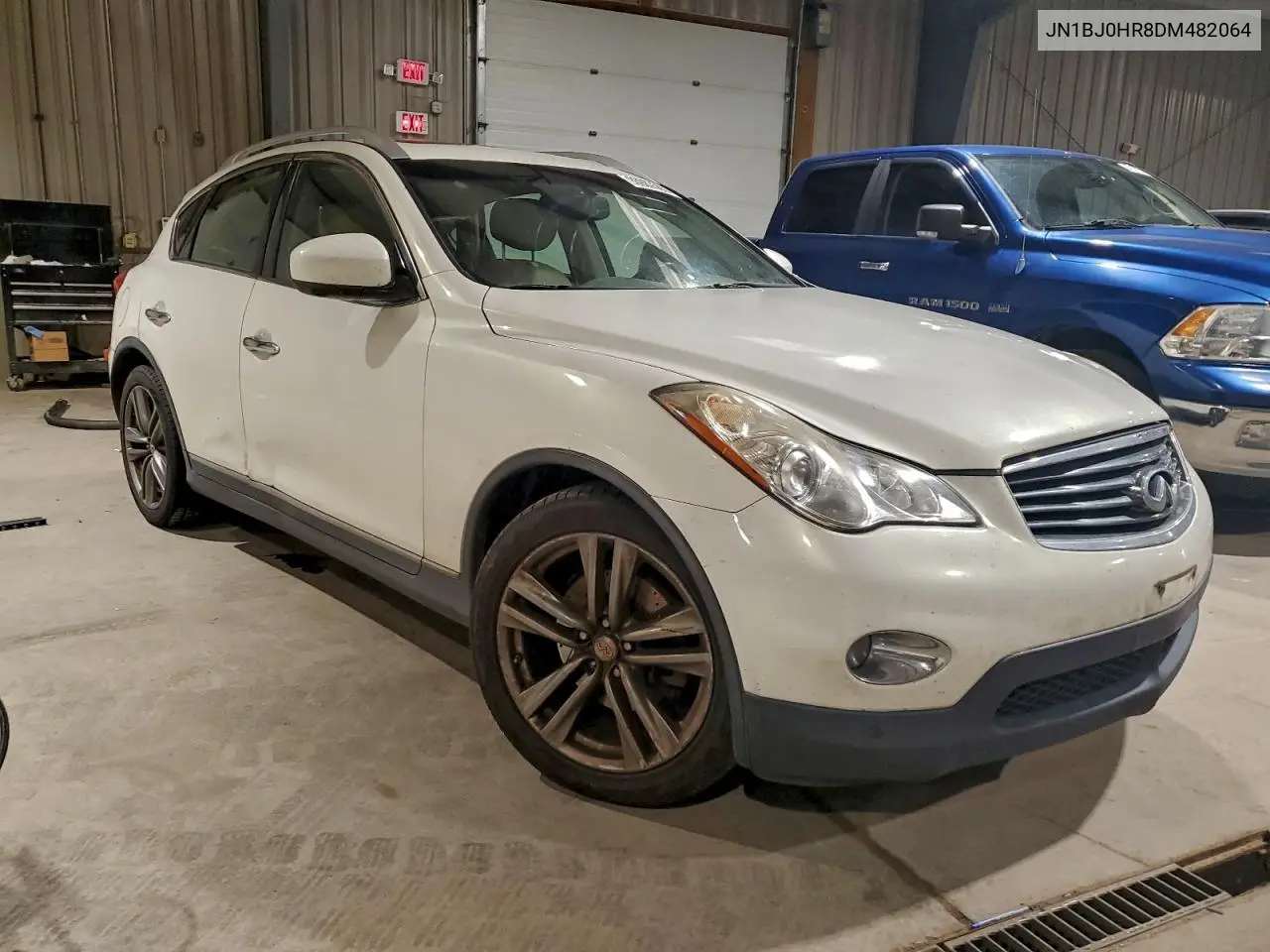 2013 Infiniti Ex37 VIN: JN1BJ0HR8DM482064 Lot: 93983555