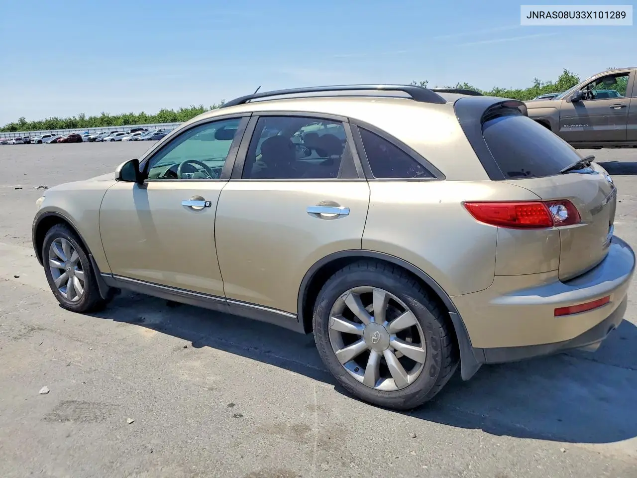2003 Infiniti Fx35 Base VIN: JNRAS08U33X101289 Lot: 53248466