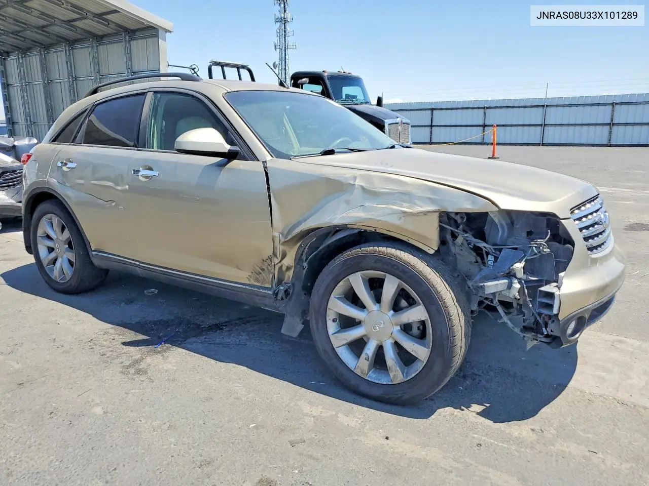 2003 Infiniti Fx35 Base VIN: JNRAS08U33X101289 Lot: 53248466