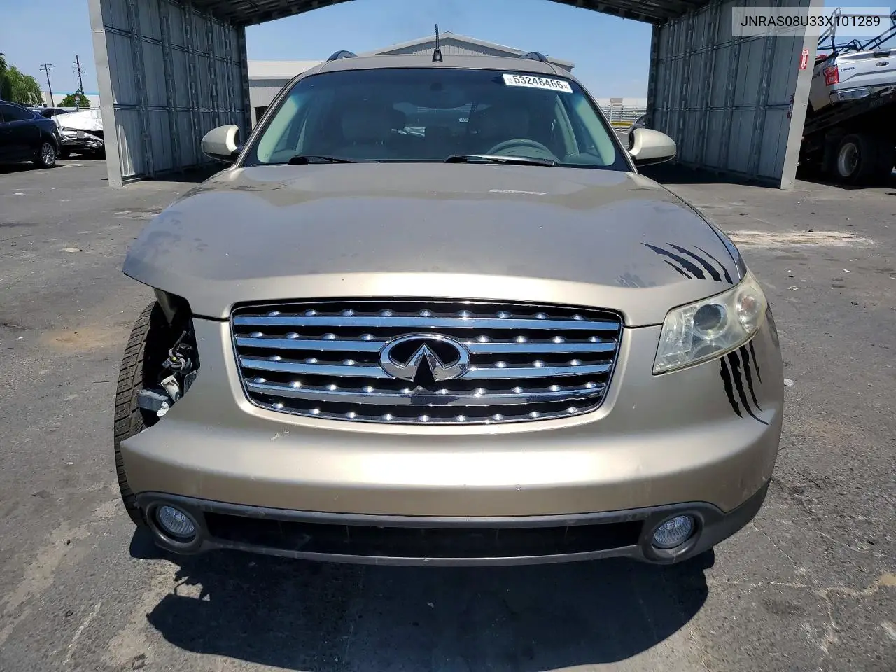 2003 Infiniti Fx35 Base VIN: JNRAS08U33X101289 Lot: 53248466