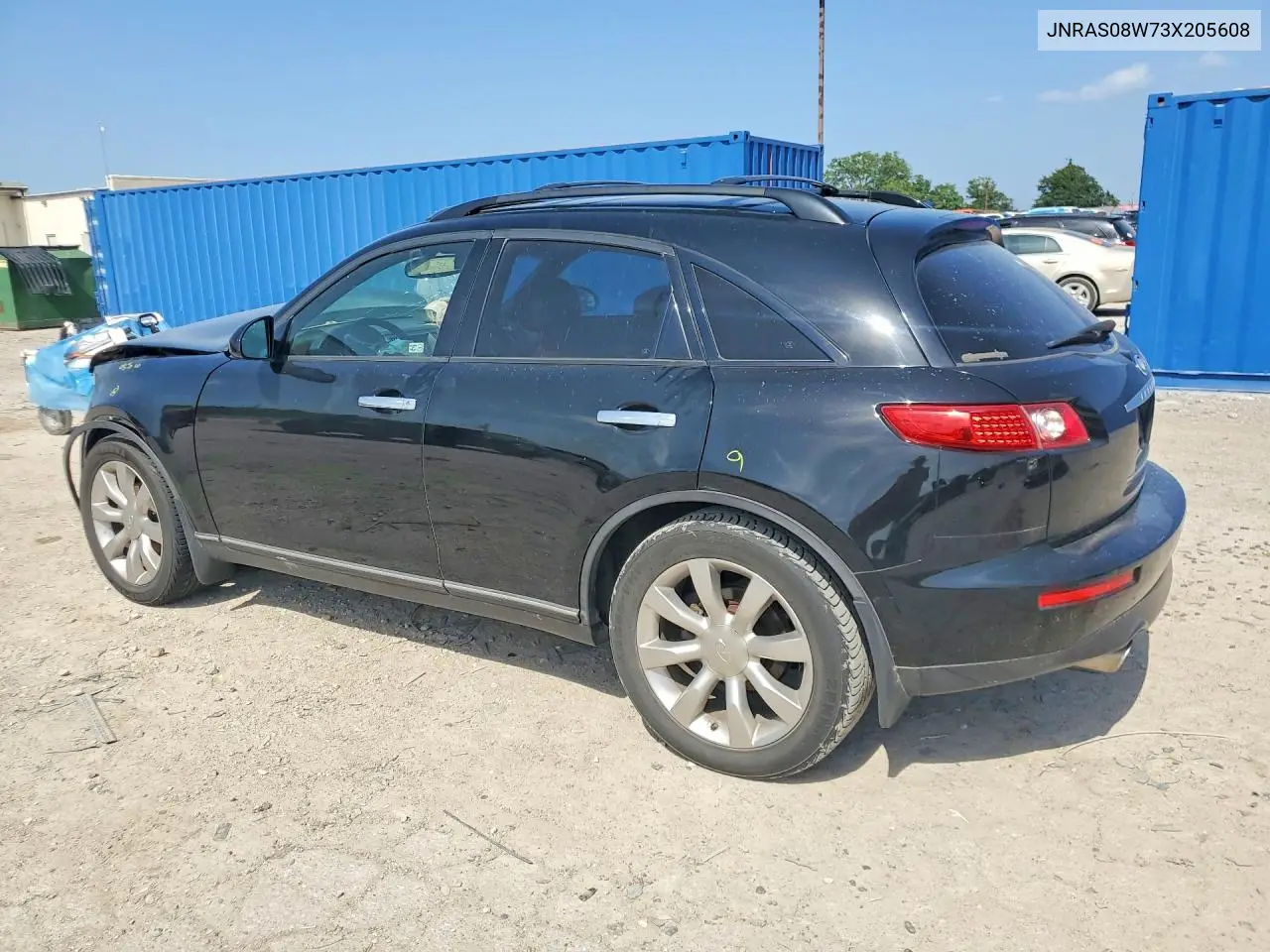 2003 Infiniti Fx35 Base VIN: JNRAS08W73X205608 Lot: 59005406