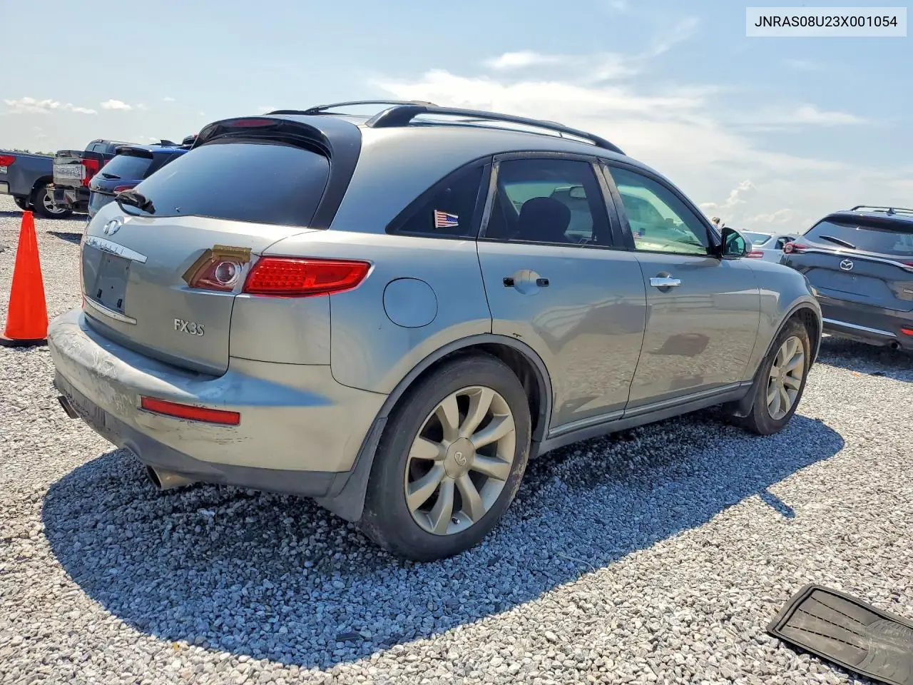 2003 Infiniti Fx35 Base VIN: JNRAS08U23X001054 Lot: 59880256