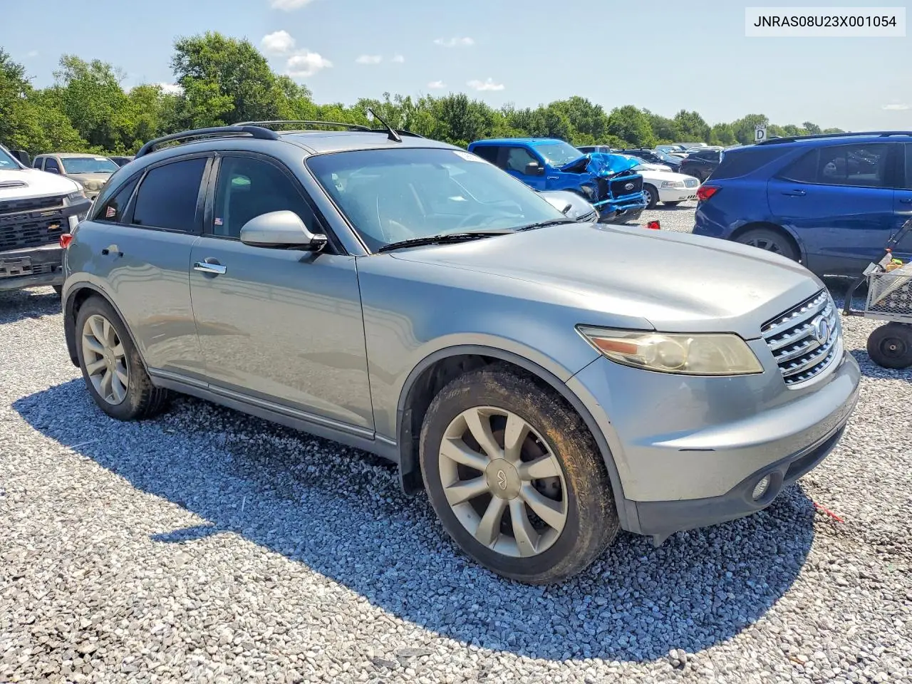 2003 Infiniti Fx35 Base VIN: JNRAS08U23X001054 Lot: 59880256