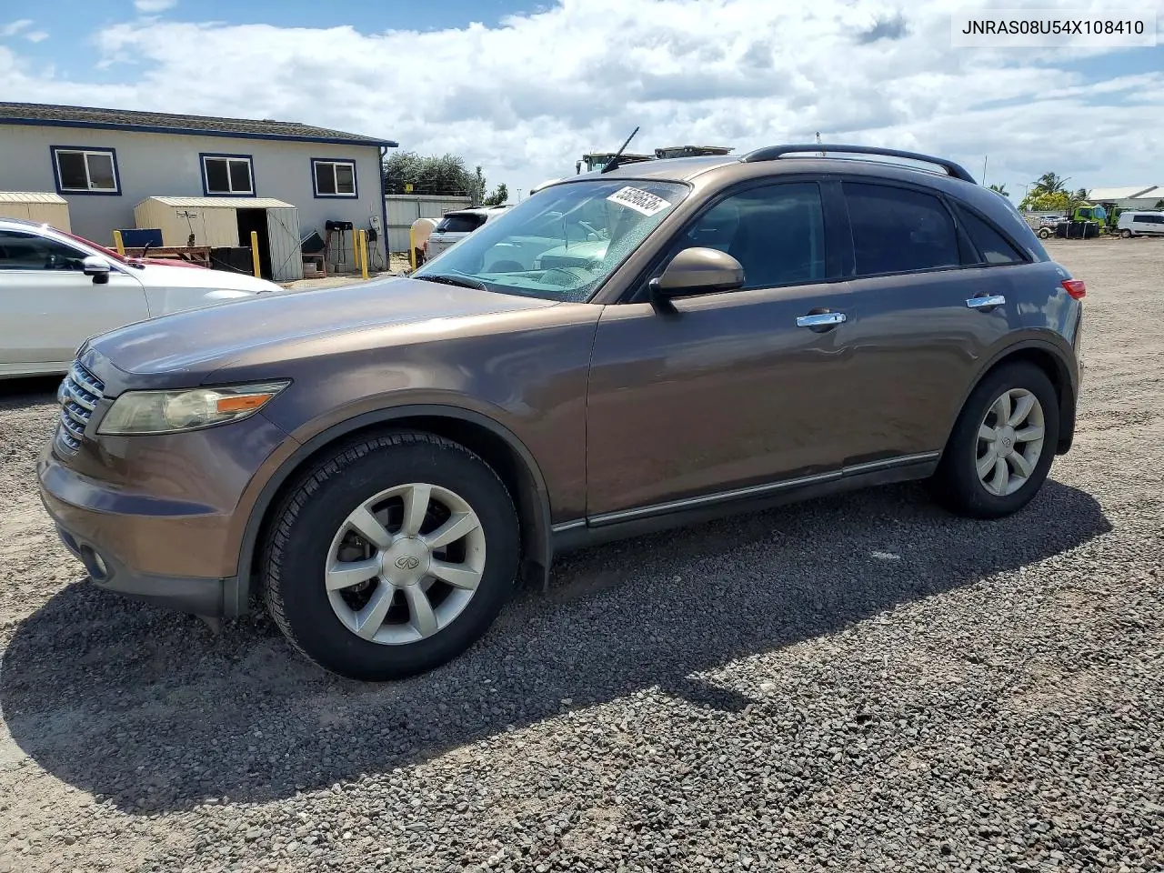 2004 Infiniti Fx35 Base VIN: JNRAS08U54X108410 Lot: 55096636