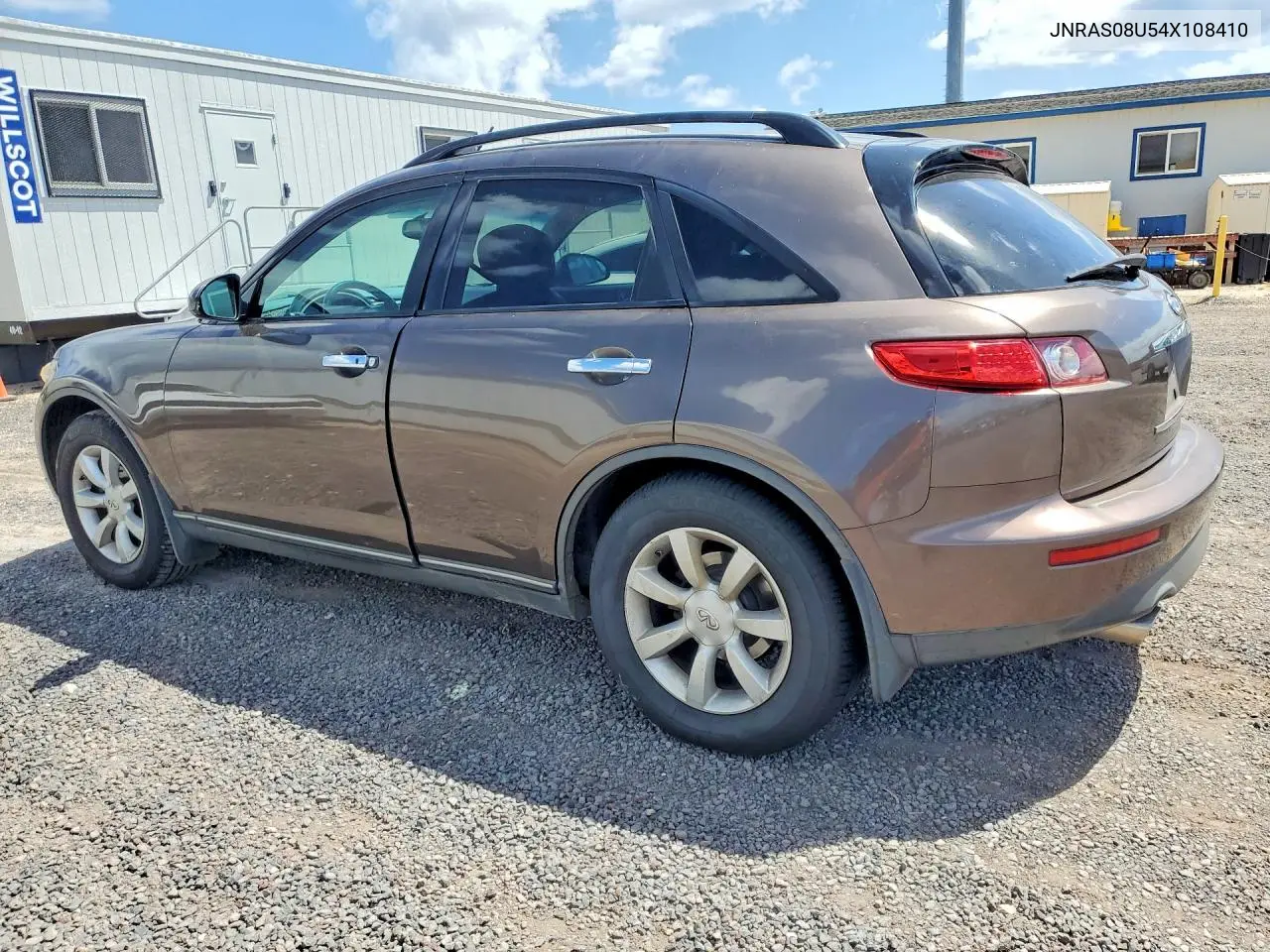 2004 Infiniti Fx35 Base VIN: JNRAS08U54X108410 Lot: 55096636