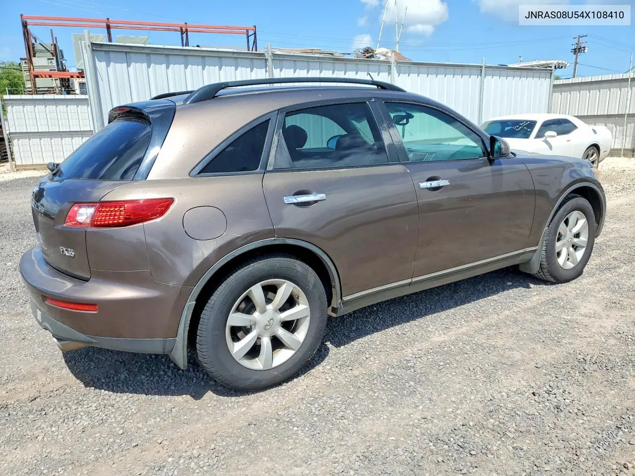 2004 Infiniti Fx35 Base VIN: JNRAS08U54X108410 Lot: 55096636