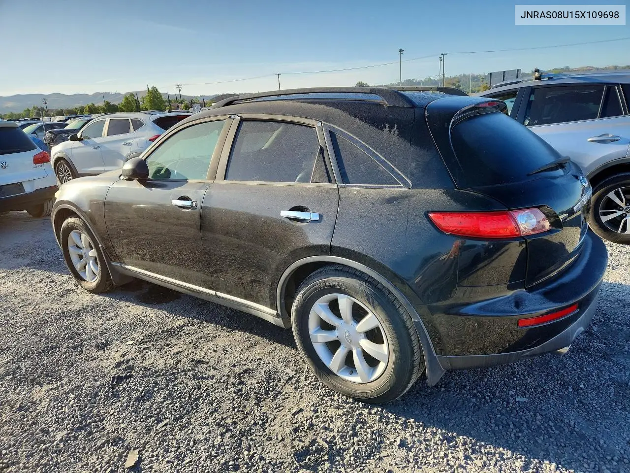 2005 Infiniti Fx35 Base VIN: JNRAS08U15X109698 Lot: 50923936