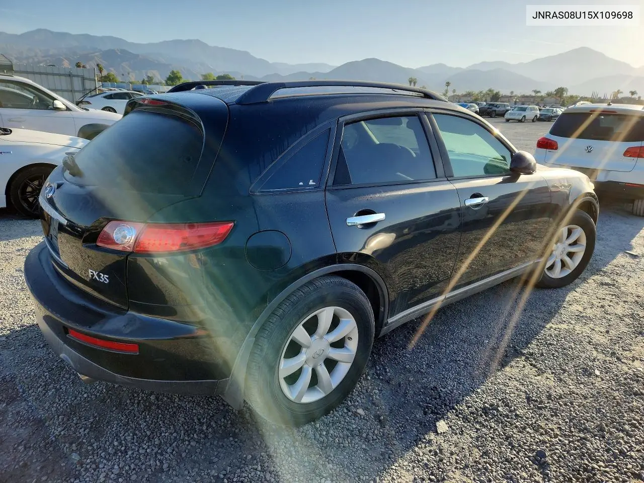 2005 Infiniti Fx35 Base VIN: JNRAS08U15X109698 Lot: 50923936