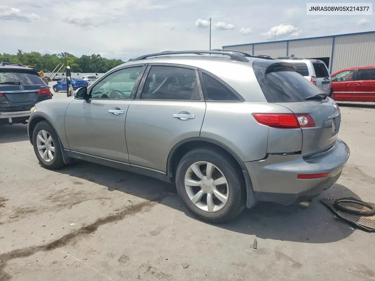 2005 Infiniti Fx35 Base VIN: JNRAS08W05X214377 Lot: 56410806
