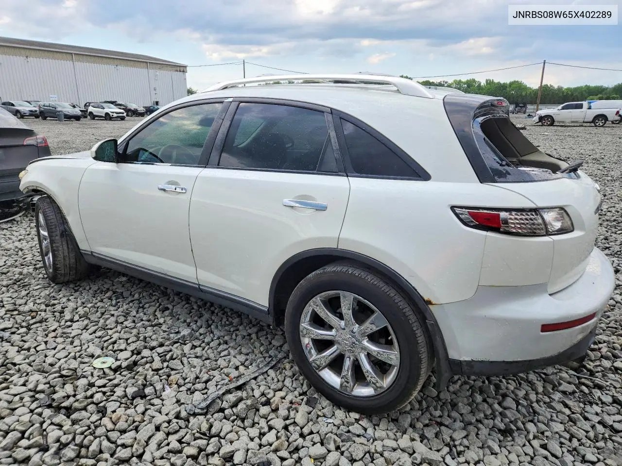 2005 Infiniti Fx45 Base VIN: JNRBS08W65X402289 Lot: 57703036