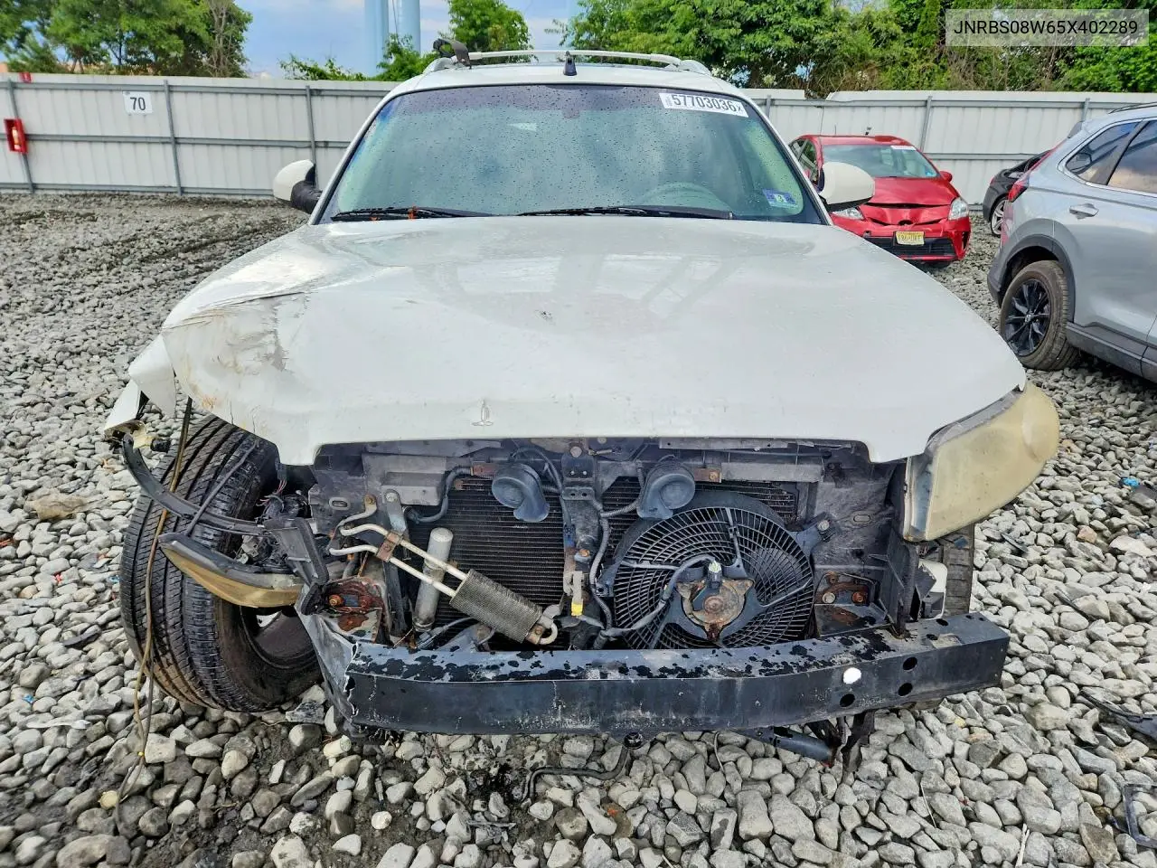 2005 Infiniti Fx45 Base VIN: JNRBS08W65X402289 Lot: 57703036