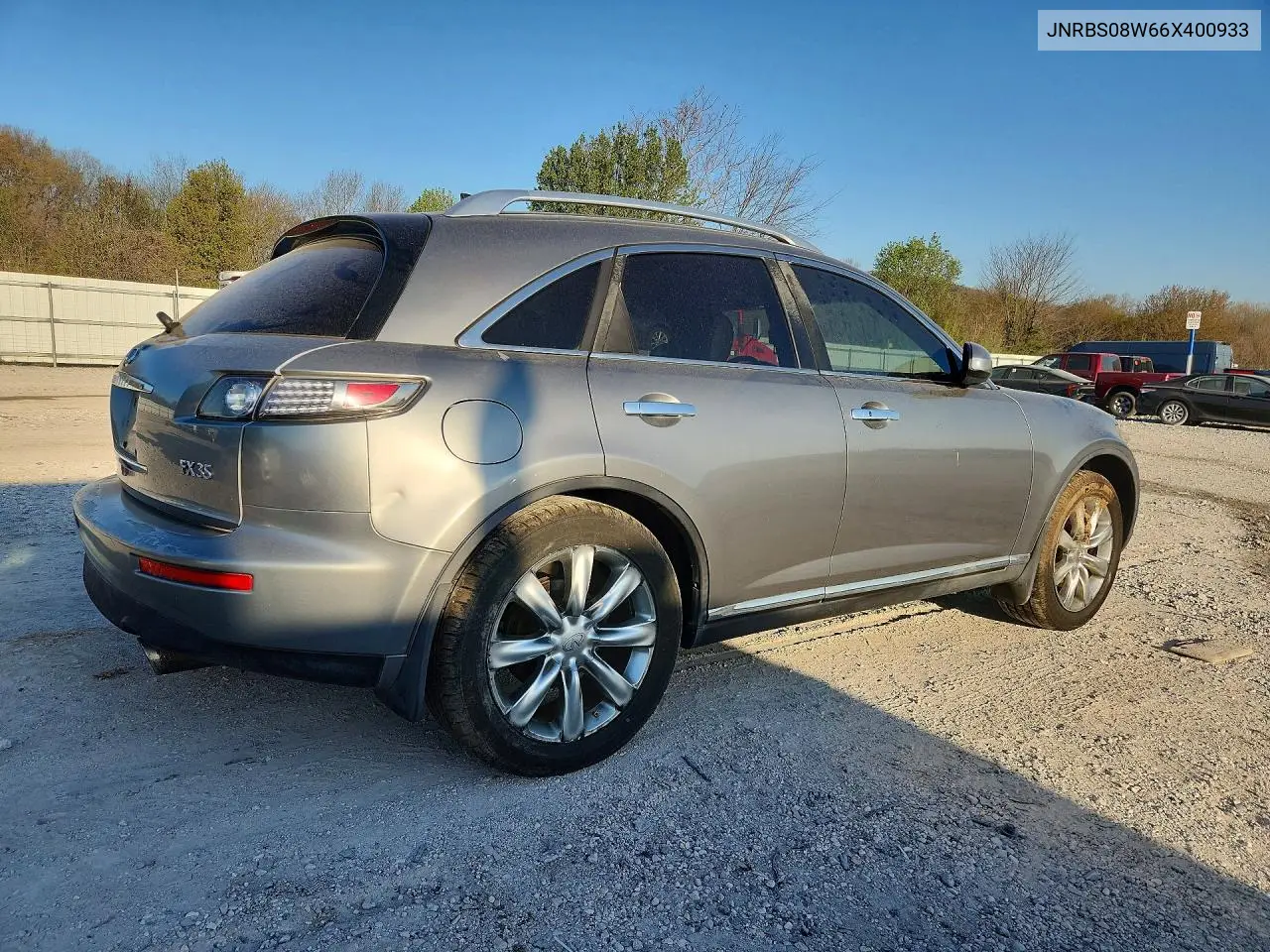 2006 Infiniti Fx45 Base VIN: JNRBS08W66X400933 Lot: 47064406