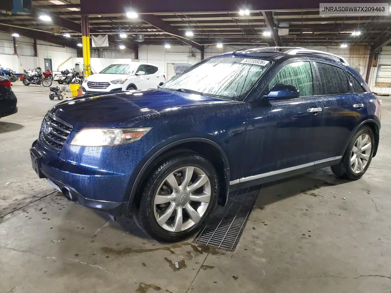 2007 Infiniti Fx35 Base VIN: JNRAS08W87X209463 Lot: 52235926