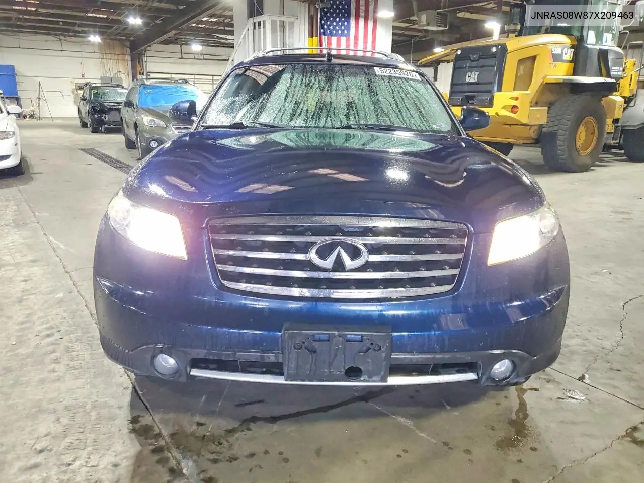 2007 Infiniti Fx35 Base VIN: JNRAS08W87X209463 Lot: 52235926