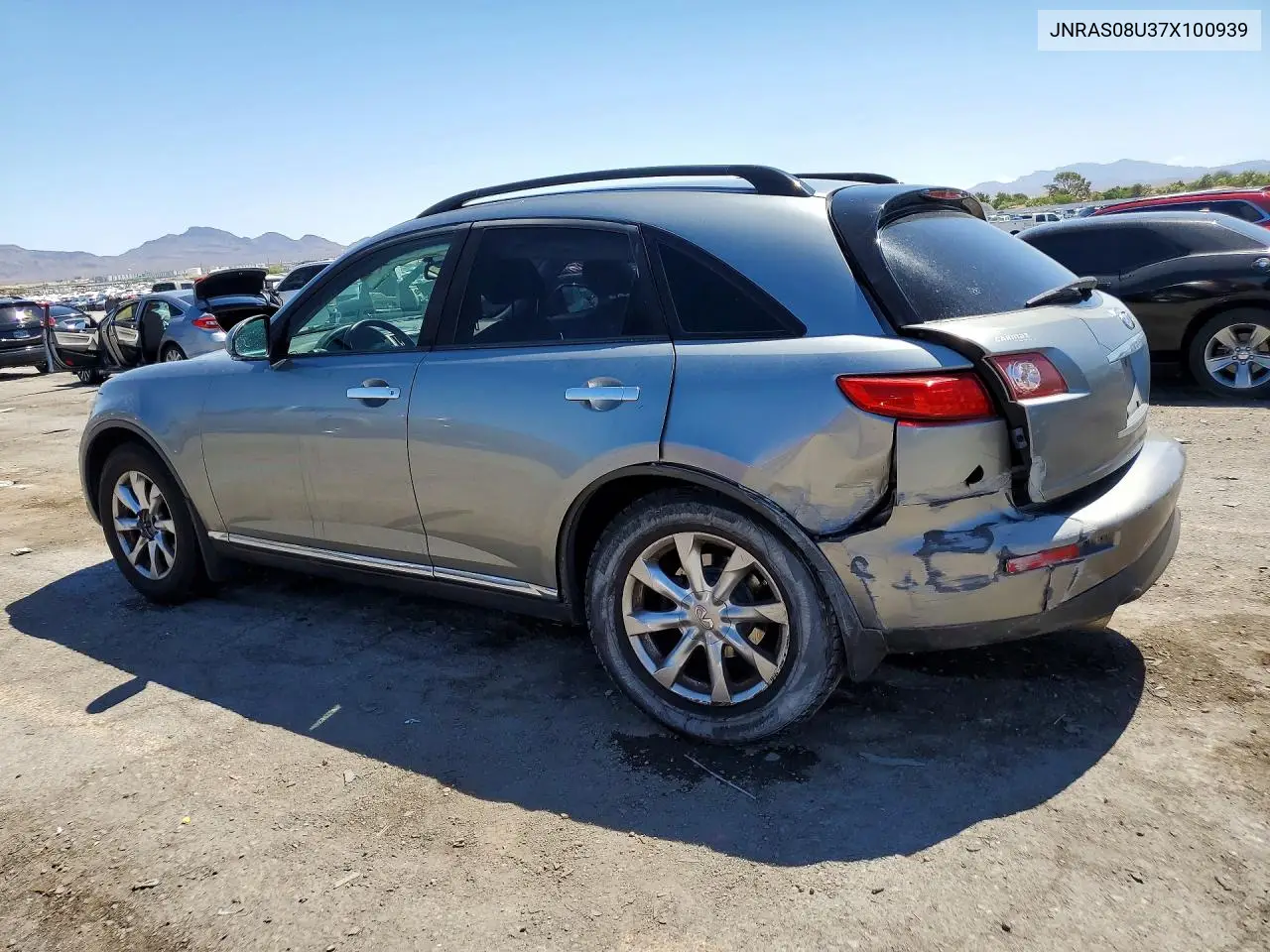 2007 Infiniti Fx35 Base VIN: JNRAS08U37X100939 Lot: 58989926