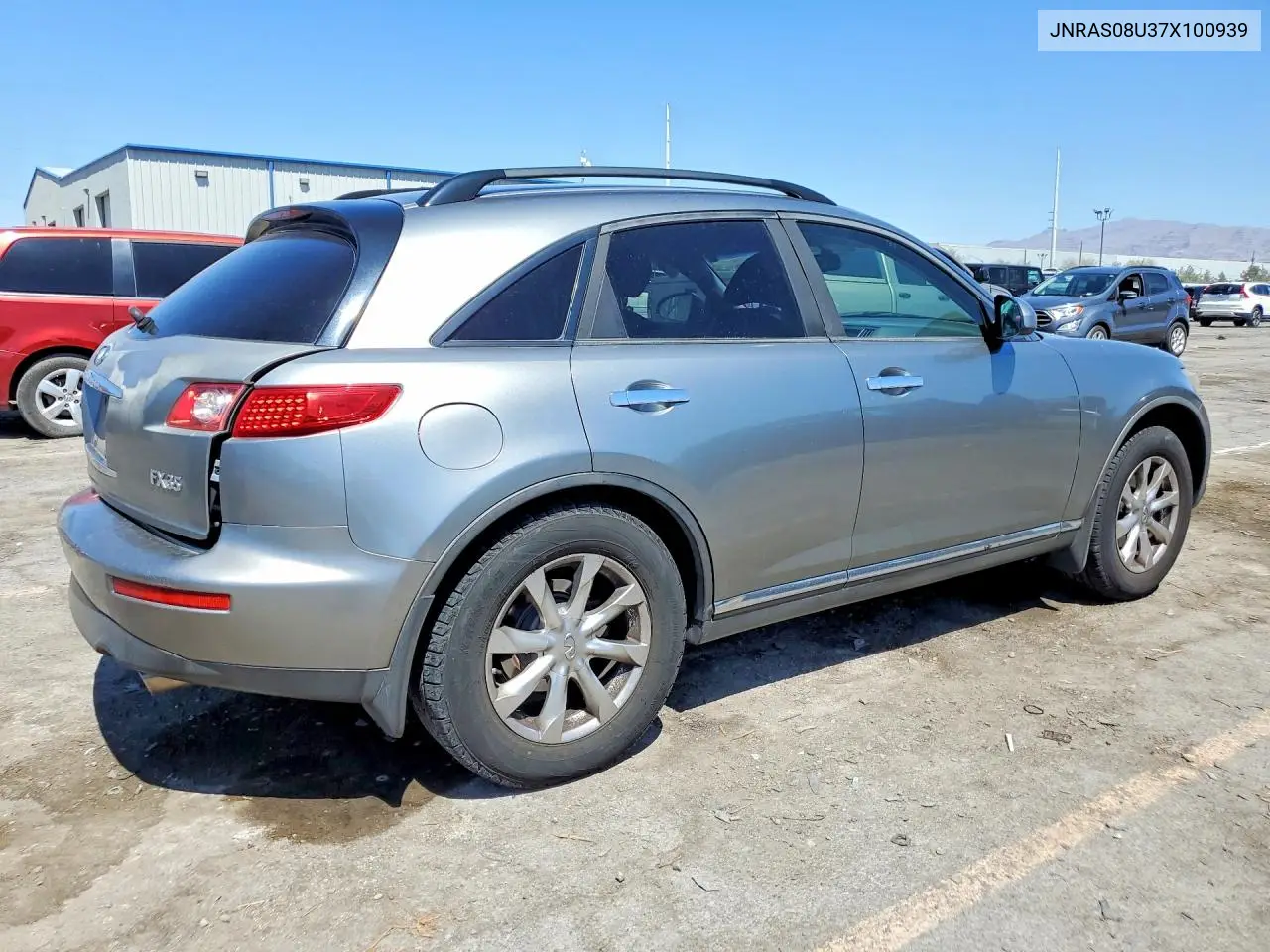 2007 Infiniti Fx35 Base VIN: JNRAS08U37X100939 Lot: 58989926