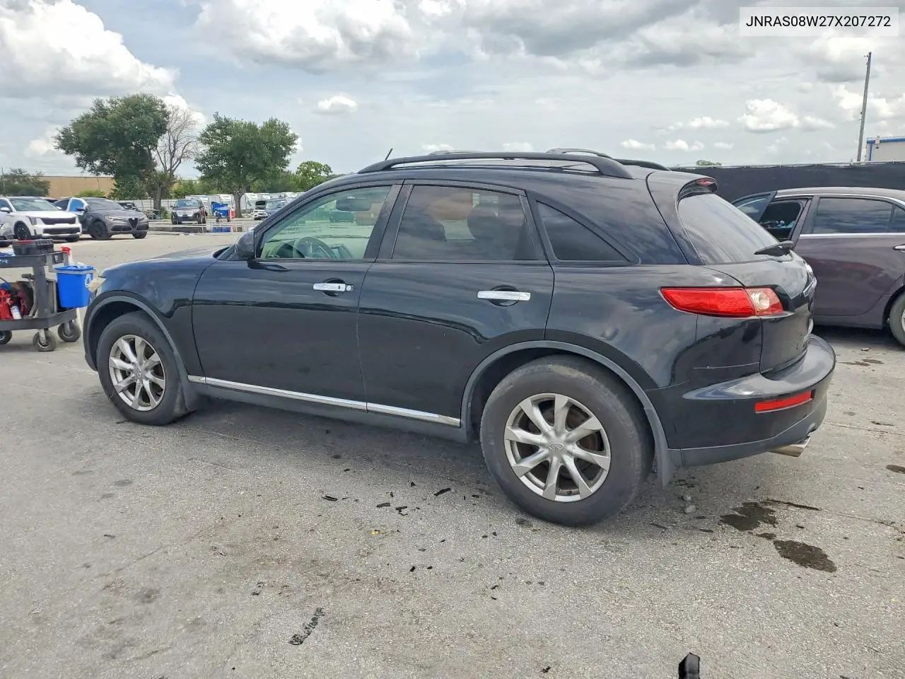 2007 Infiniti Fx35 Base VIN: JNRAS08W27X207272 Lot: 61016886