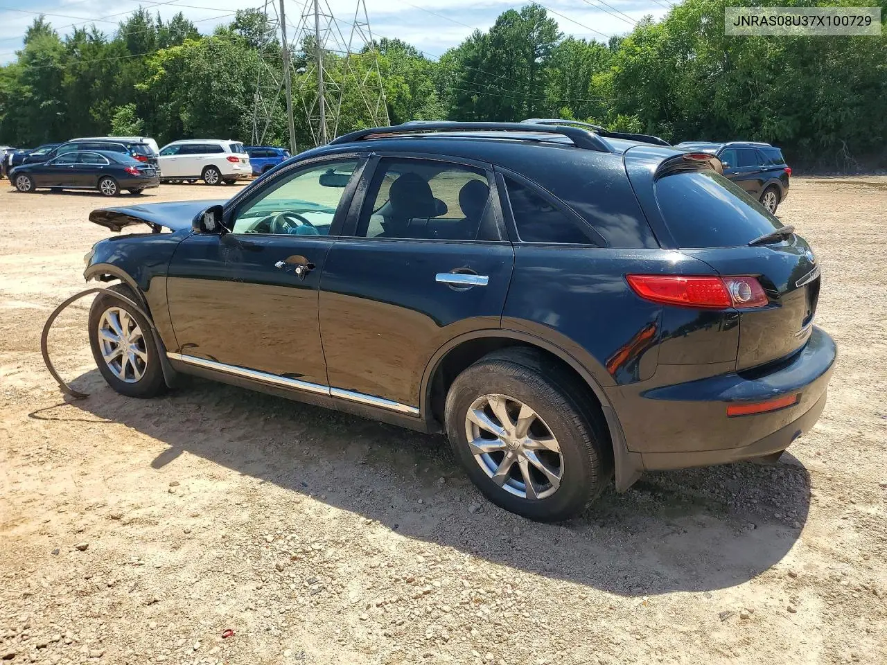 2007 Infiniti Fx35 Base VIN: JNRAS08U37X100729 Lot: 61111946