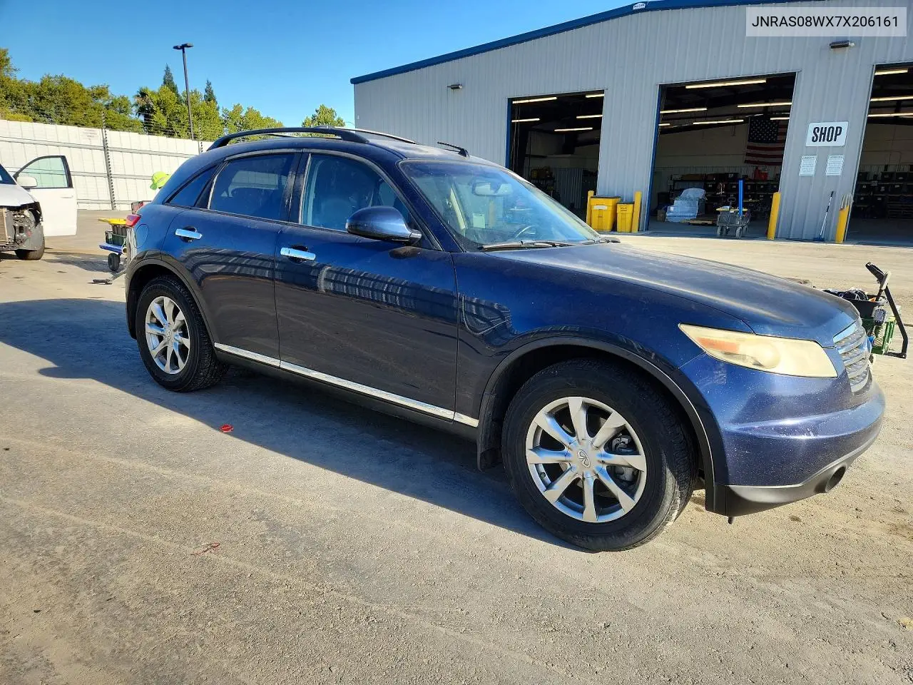 2007 Infiniti Fx35 Base VIN: JNRAS08WX7X206161 Lot: 61627546