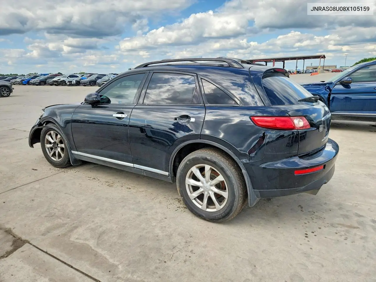 2008 Infiniti Fx35 Base VIN: JNRAS08U08X105159 Lot: 53022626