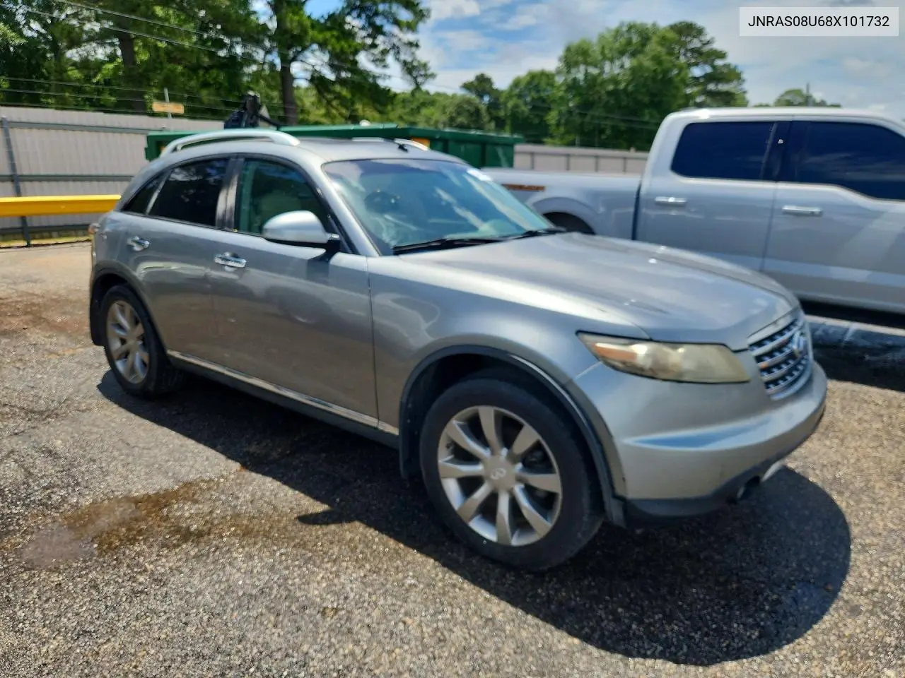 2008 Infiniti Fx35 Base VIN: JNRAS08U68X101732 Lot: 54624896